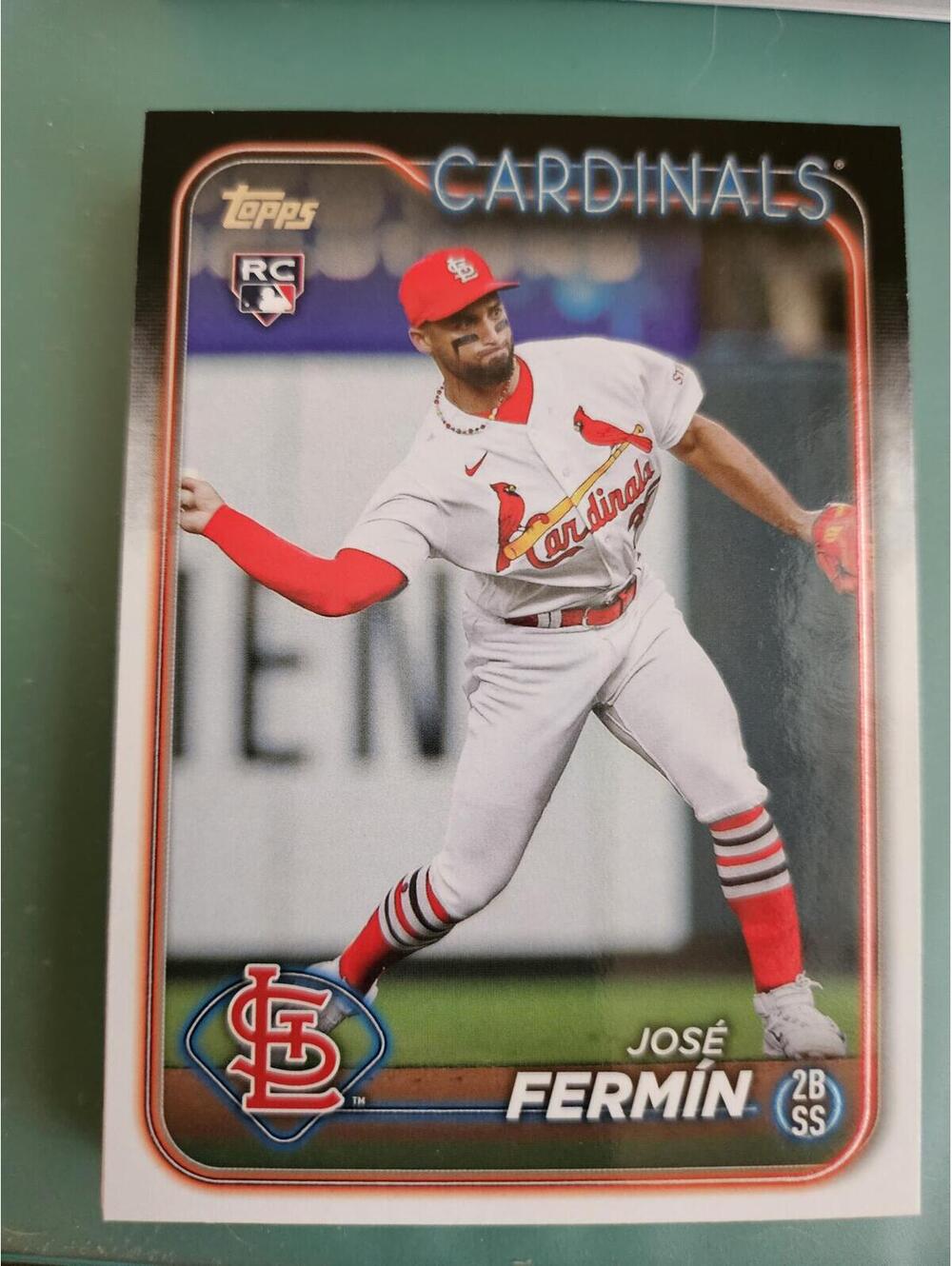 Jose Fermin (Cardinals/RC) - 2024 Topps #305